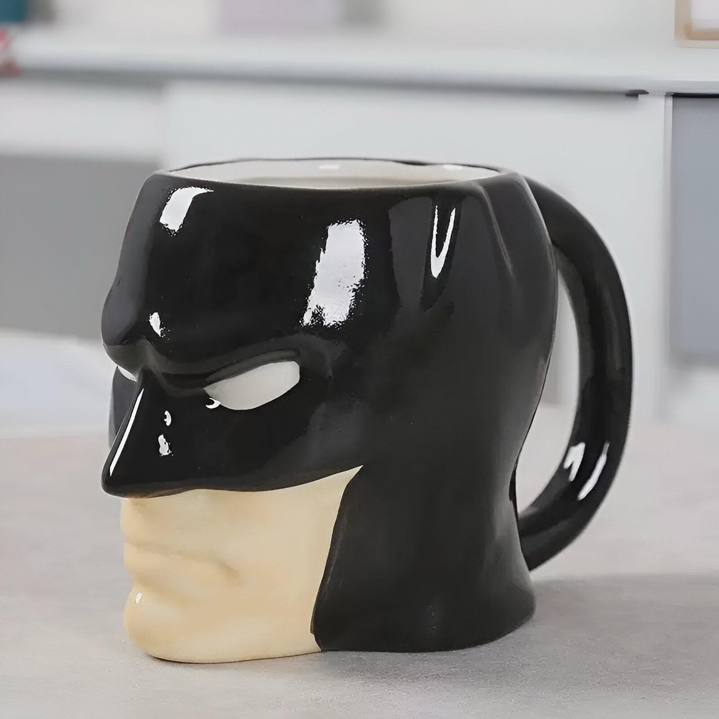 Batman keramička šolja u obliku Batmana za ljubitelje stripova i kave