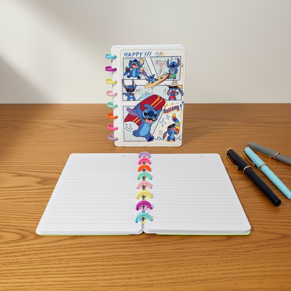Stitch spirala rokovnik A5 s Lilo & Stitch dizajnom 2023