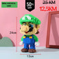 24 cm visoka zelena i plava Luigi figura od 1205 LEGO kockica Super Mario