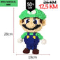 28 cm visoka zelena i plava LEGO figura Luigija od 1690 kockica