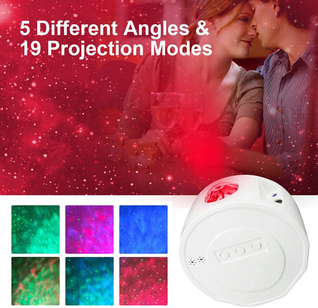 Bijela zvijezda projektor s opcijama boja LUX LASER RGB PROJECTOR za vaše svjetlosne potrebe