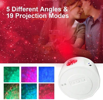 Bijela zvijezda projektor s opcijama boja LUX LASER RGB PROJECTOR za vaše svjetlosne potrebe