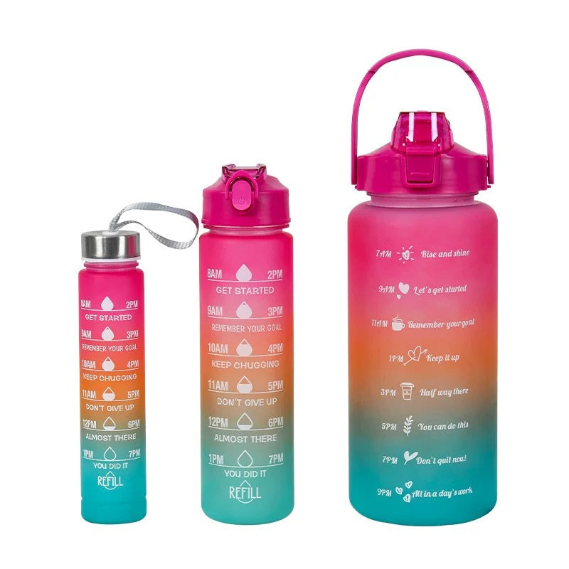 32 oz. u sportska flaša setu (3 kom=2000ml+800ml+280ml)
