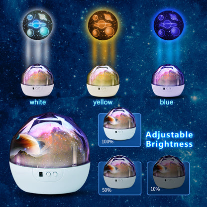 Planetarij noćna lampa DIAMOND RGB s podesivim svjetlom za atmosferu