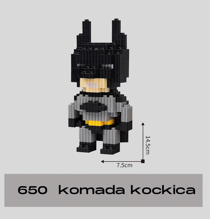 Batman blok figura u BATMAN LEGO setu za ljubitelje superjunaka