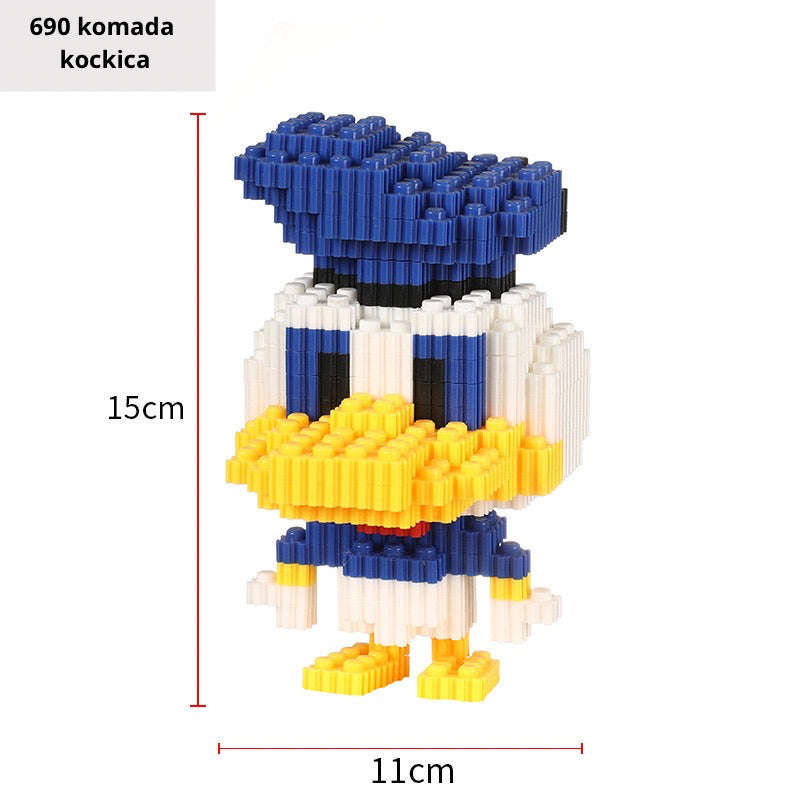 Donald Duck LEGO figura u keramičkom setu čajnika za ljubitelje likova
