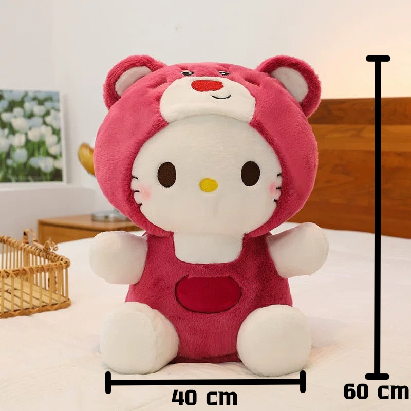 Ružičasti Hello Kitty plišani jastuk idealan za dekorativne jastuke ukrasne