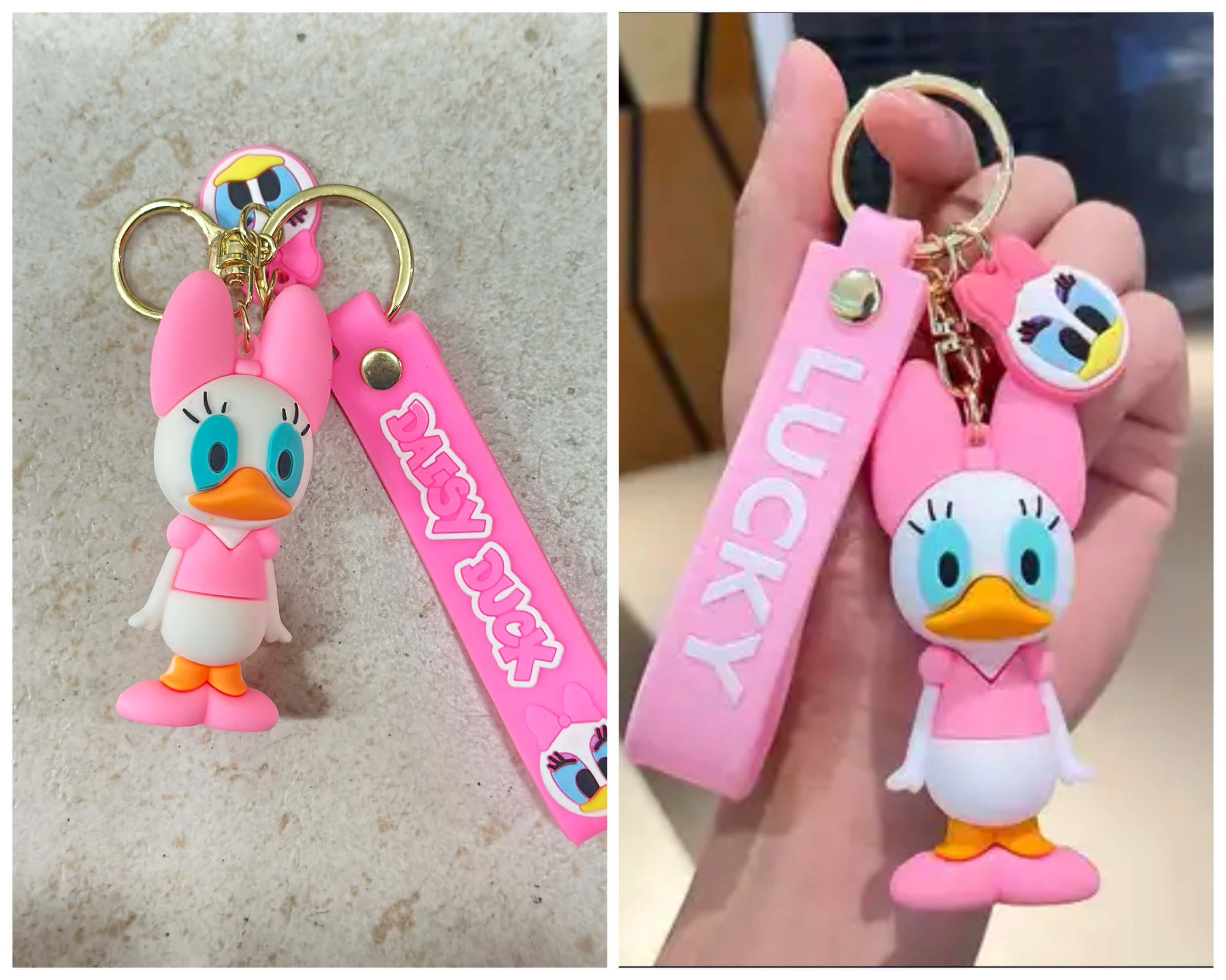 Daisy Duck privjesak za ključeve s veselim dizajnom i bojama