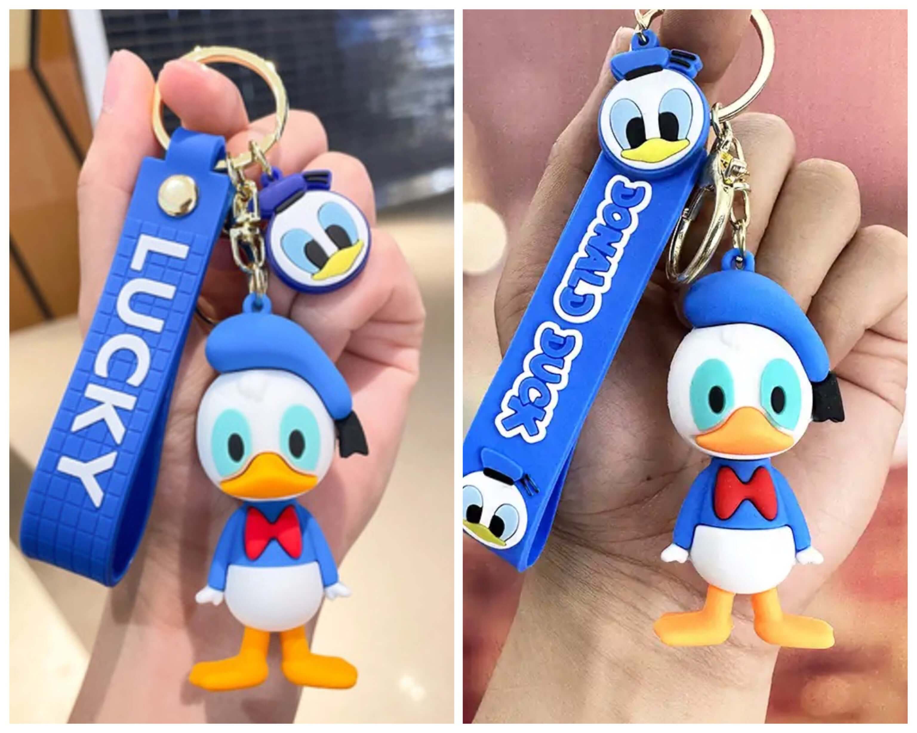 Donald Duck privjesak na ključeve s veselom i šarenom dizajnom