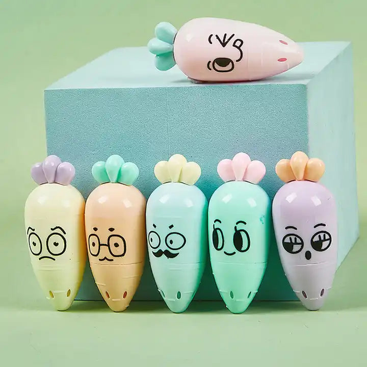 Crtaon erazne u obliku mrkve za proizvod CARROT FACE MARKER