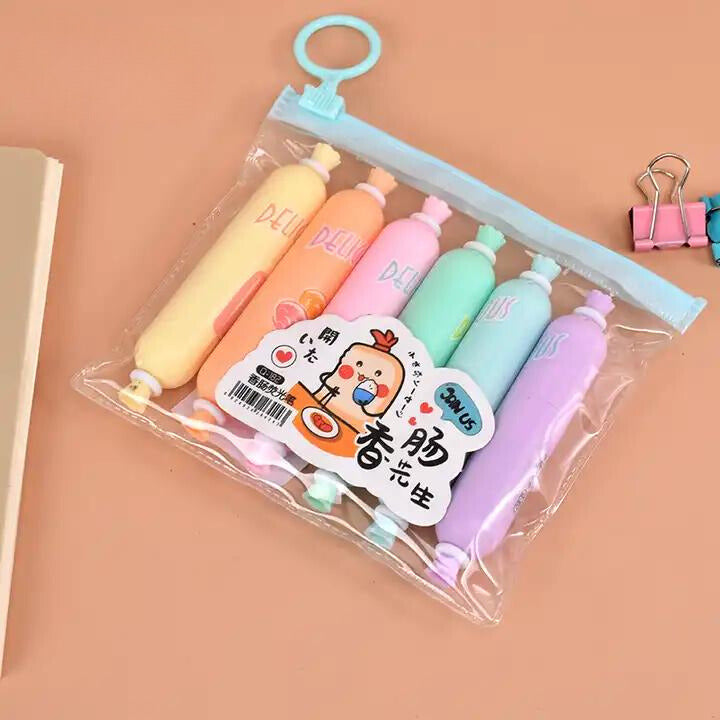 Pastel visoki marker za označavanje u plastičnoj vrećici SAUSAGE MARKER