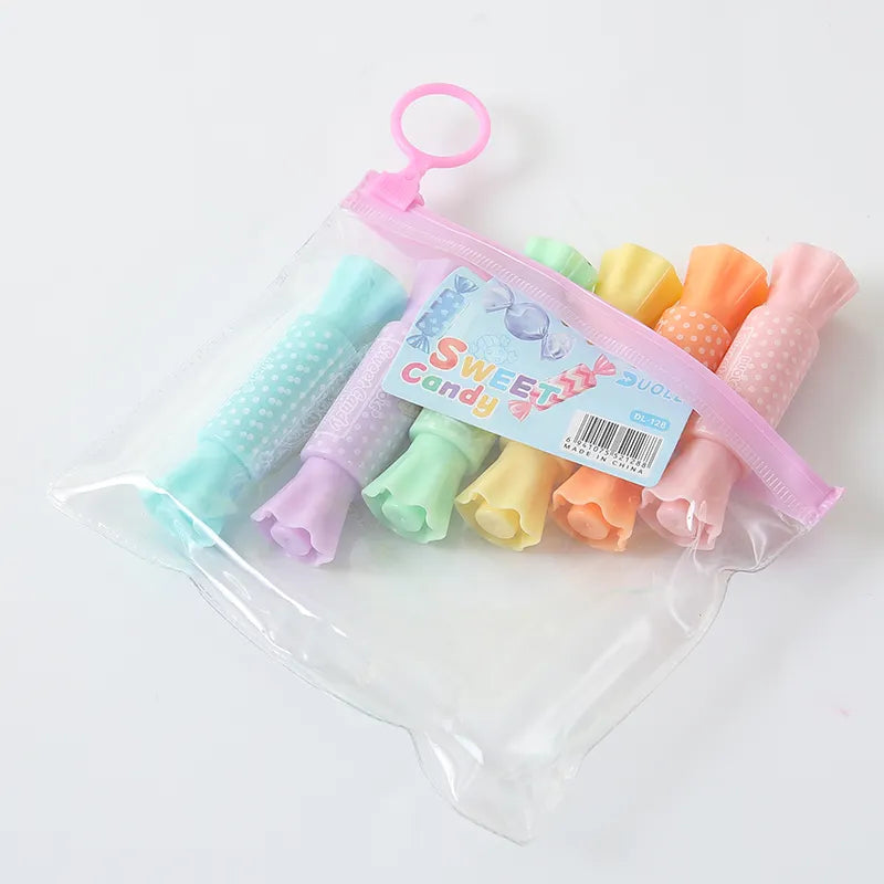 Pastel gumene olovke u plastičnoj kesi za proizvod CANDY MARKER