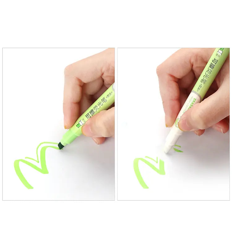 Dvosmjerni marker s visokim označivačem na oba kraja u ERASABLE MARKER