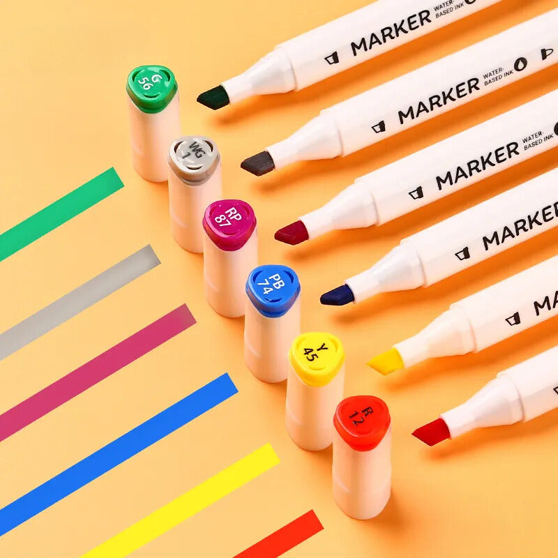 Sjajna kolekcija vodenih markera u setu PAINTING MARKER 12