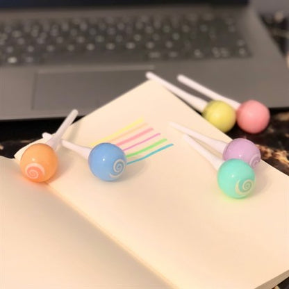 Šareni flomasteri u obliku lizalica pod nazivom LOLIPOP MARKER