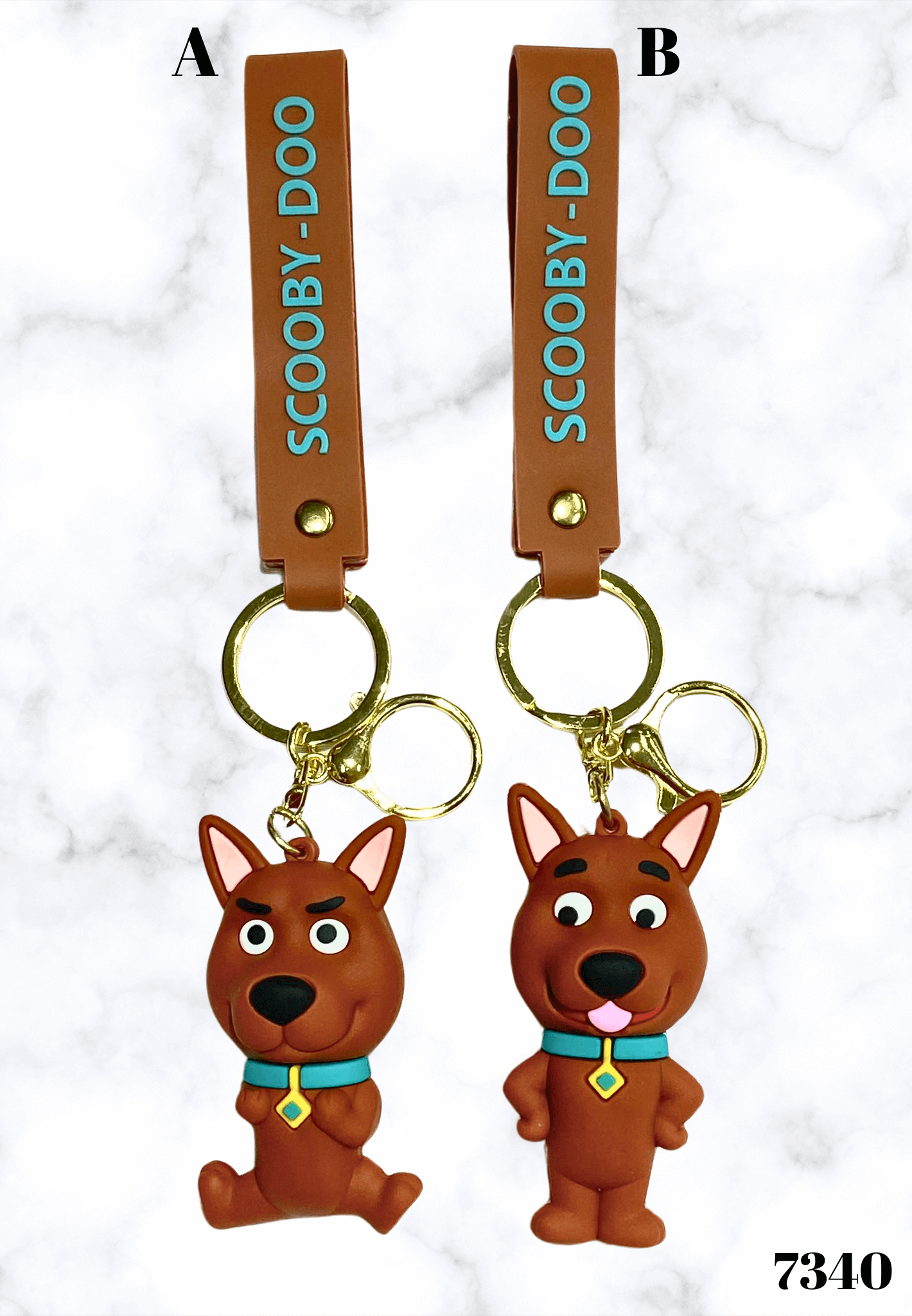 Dva Scooby Doo privjeska za ljubitelje popularnog crtanog junaka