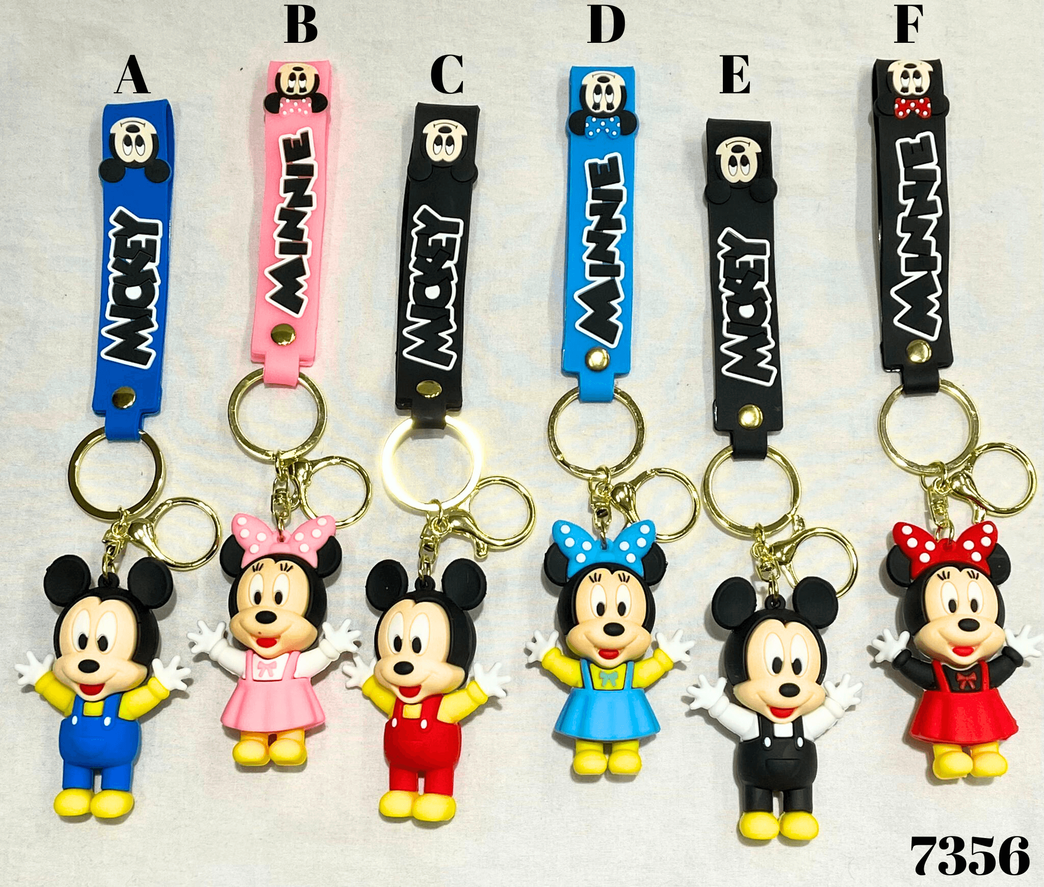 Mickey Minnie Mouse privjesak s veselim crtanim likovima za kolekcionare