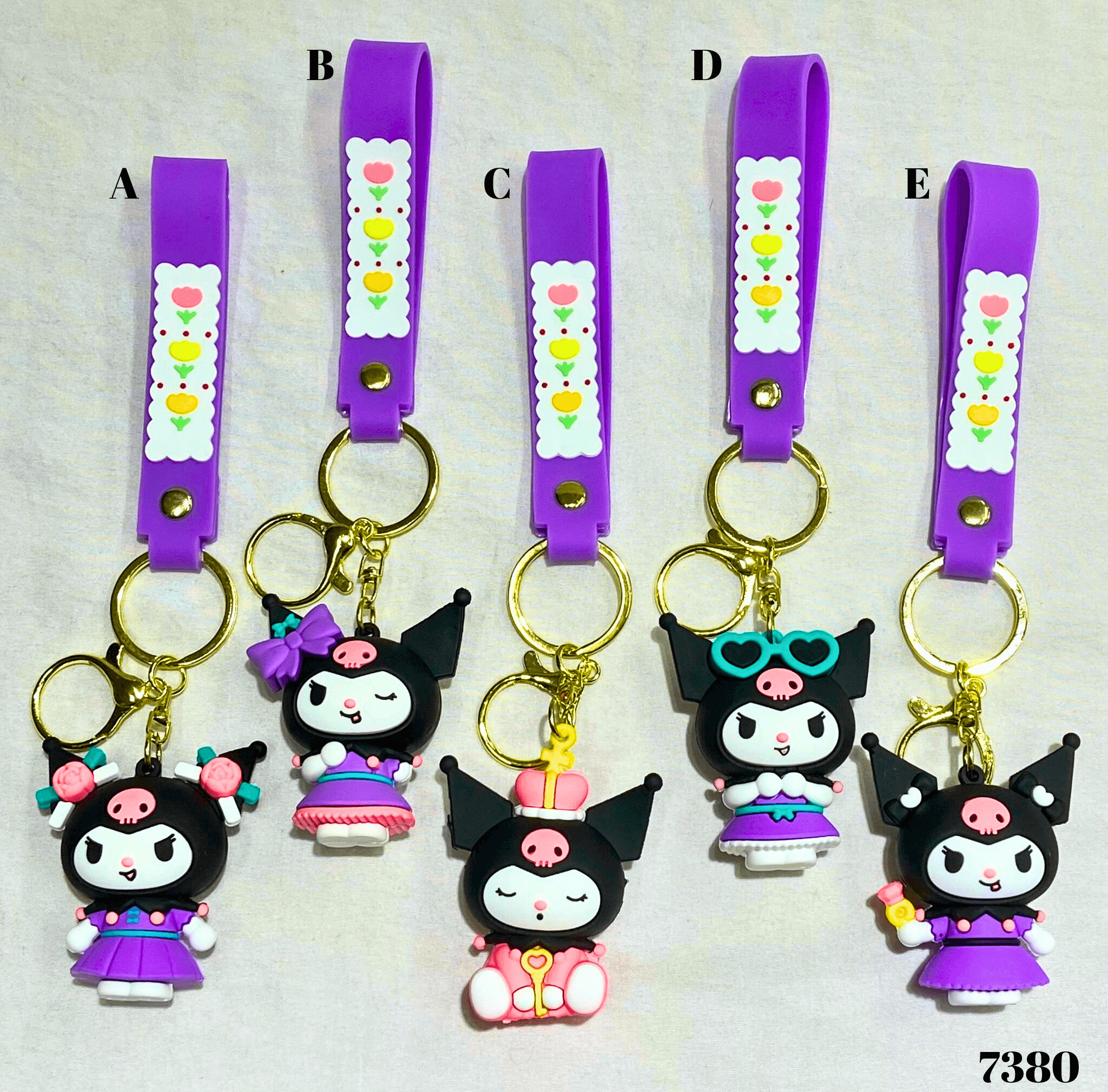 Kuromi Hello Kitty privjesak s likovima popularnog Kuromi karaktera