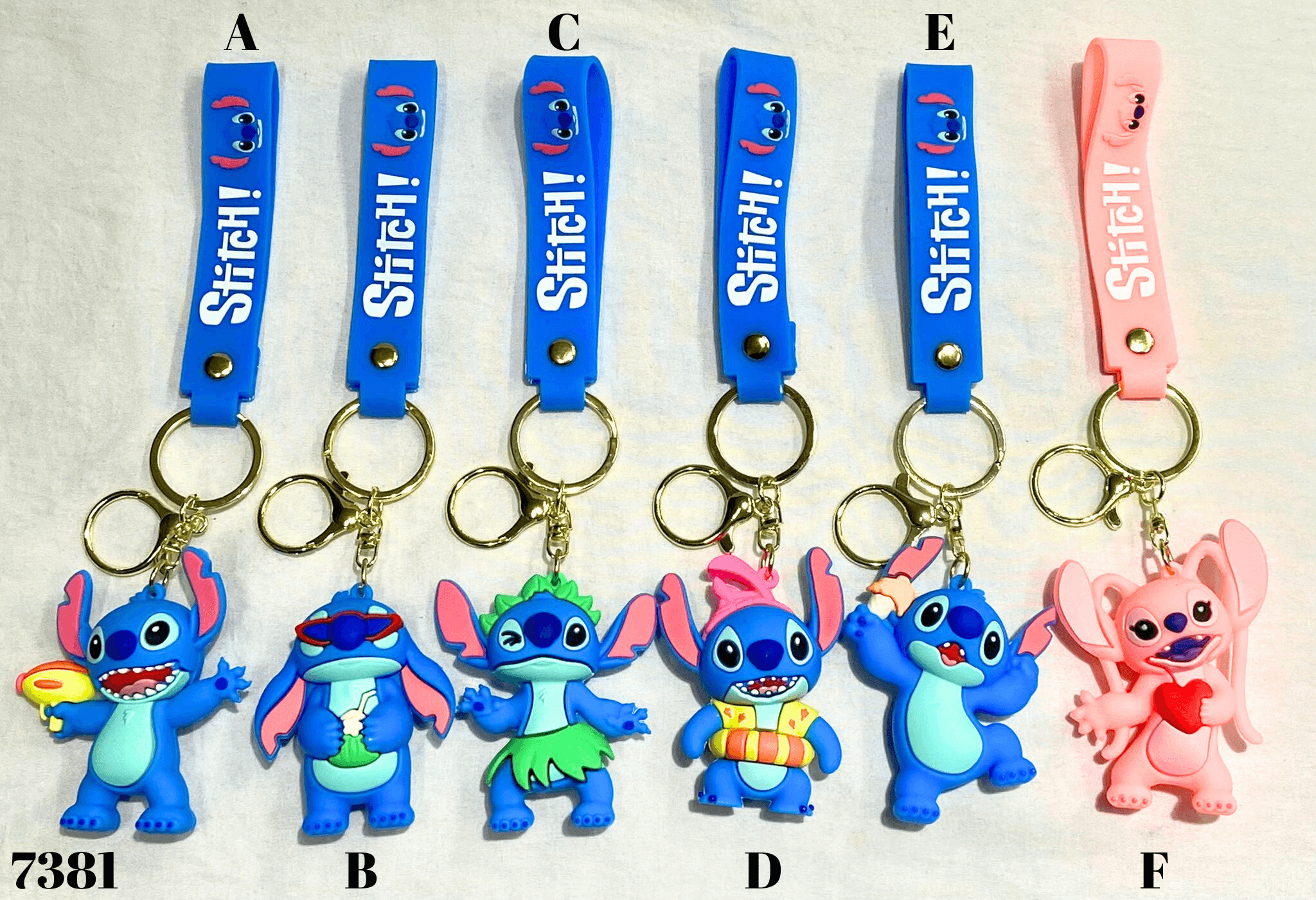 Šareni Stitch Lilo privjesak s likovima za ljubitelje animiranih junaka