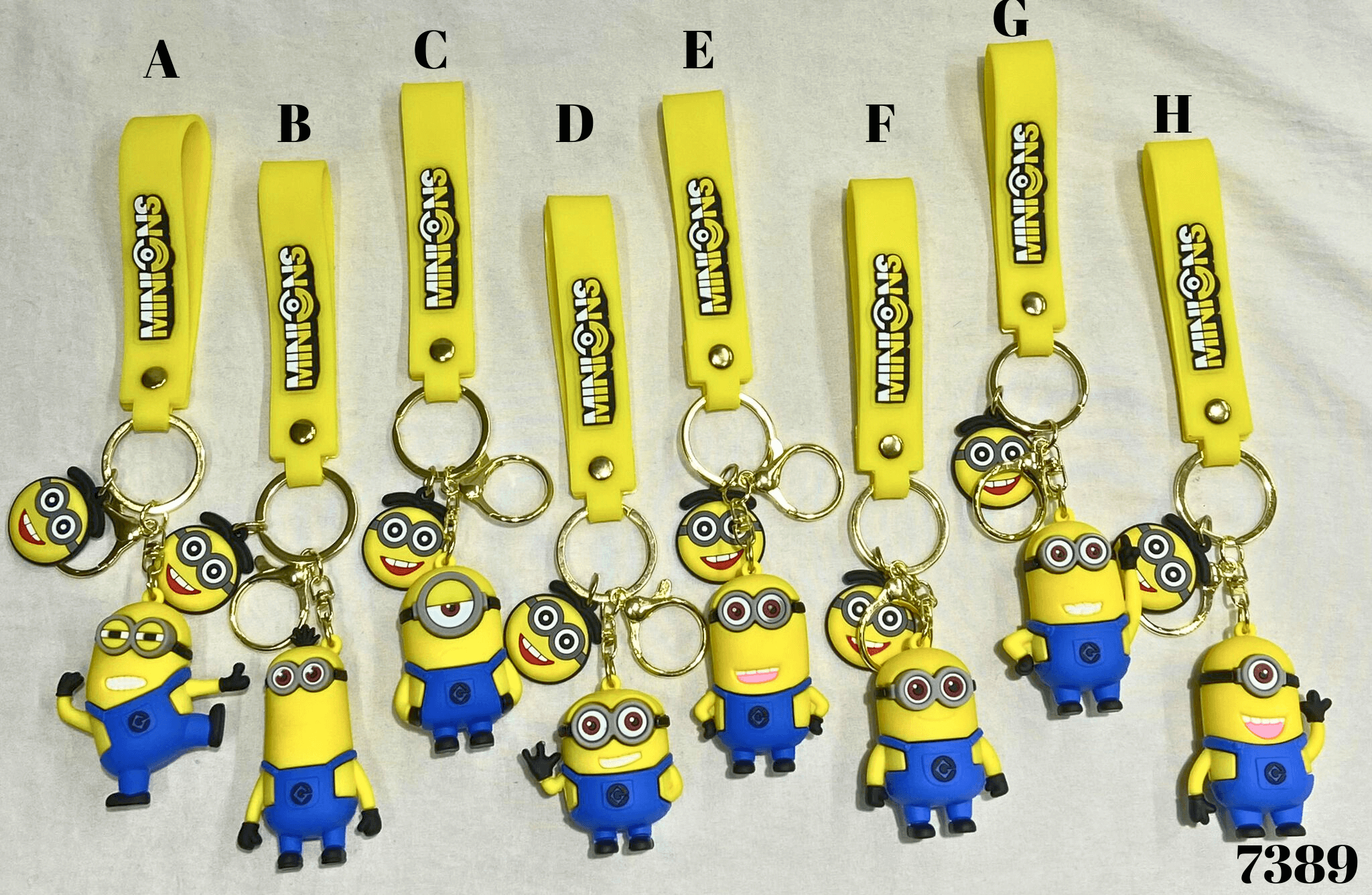 Minions Privjesak ključanice s popularnim Minions likovima za ljubitelje igračaka
