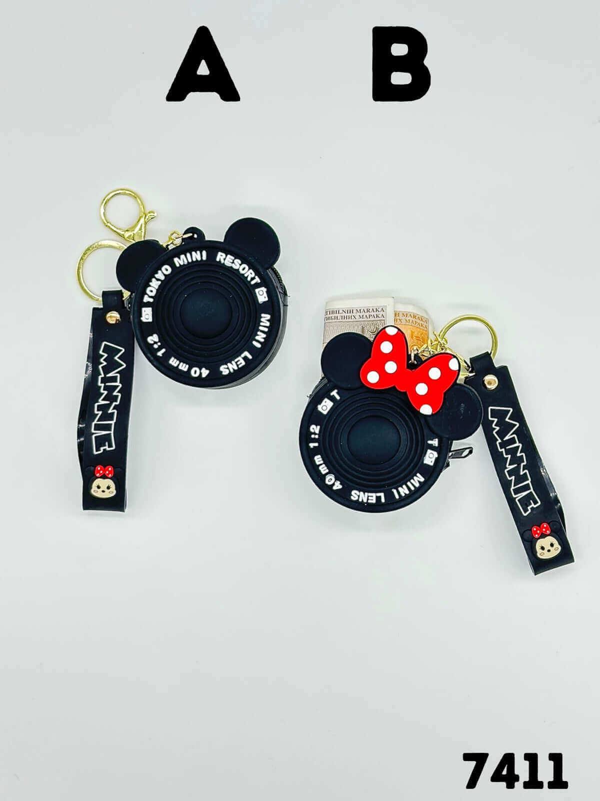 Mickey Minnie Mouse ključanice s kamerom u ponudi za аксессуары i novčanike