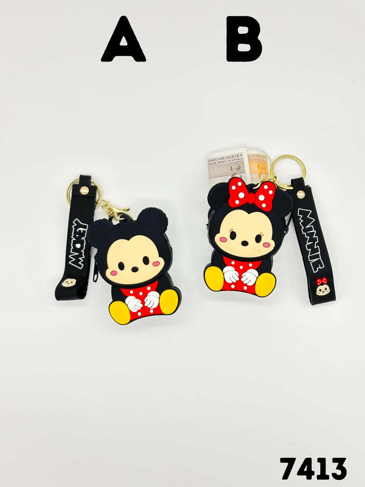 Mickey Minnie Mouse novčanici i privjesci za ljubitelje crtanih junaka