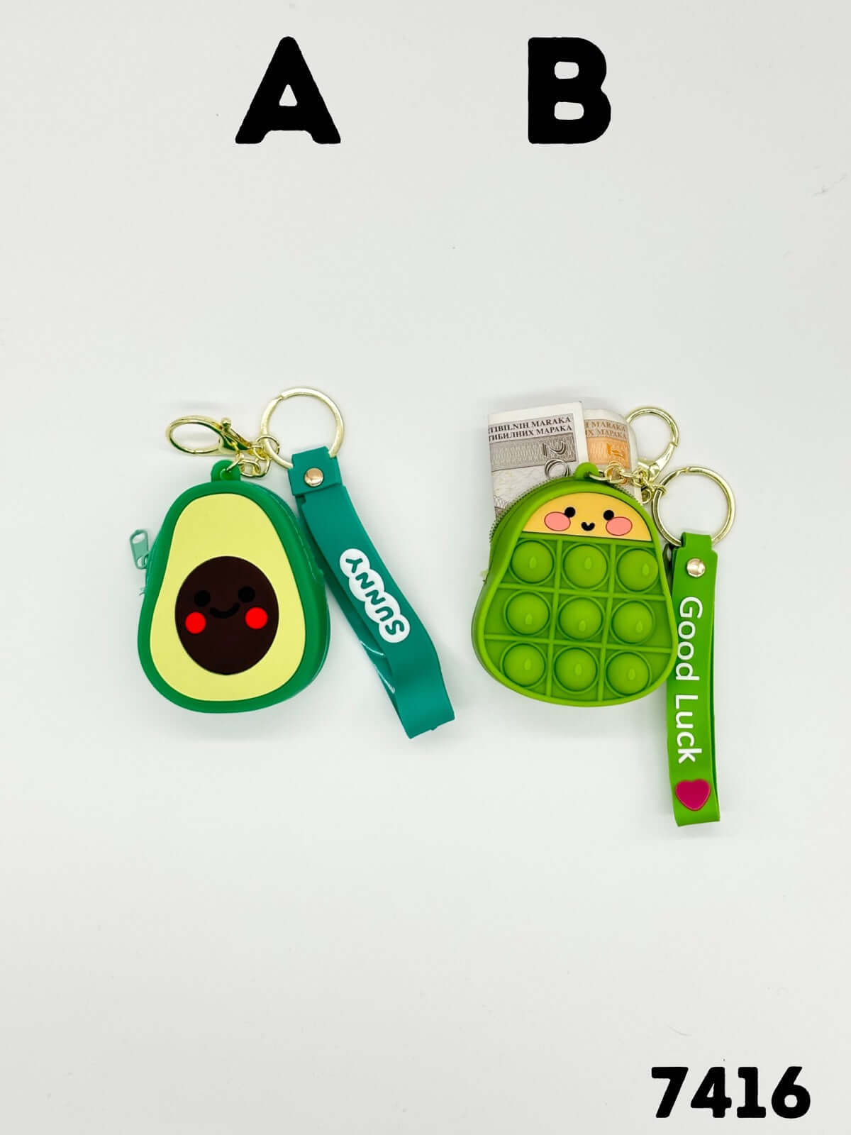 Dva avokado privjeska, praktična i zabavna dodatna oprema za ključeve