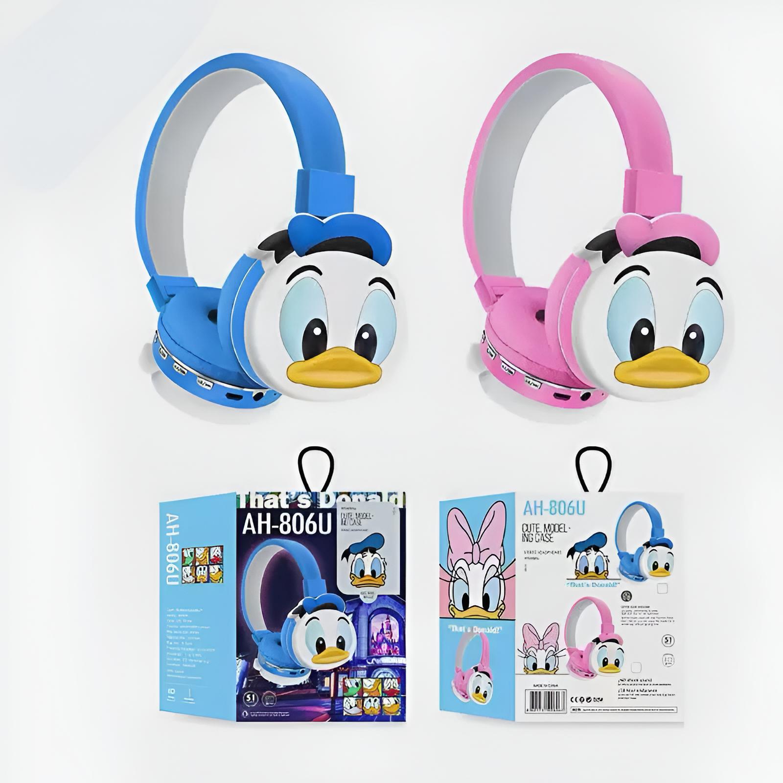 Donald Duck i Daisy Duck slušalice s pakiranjem u rozoj boji