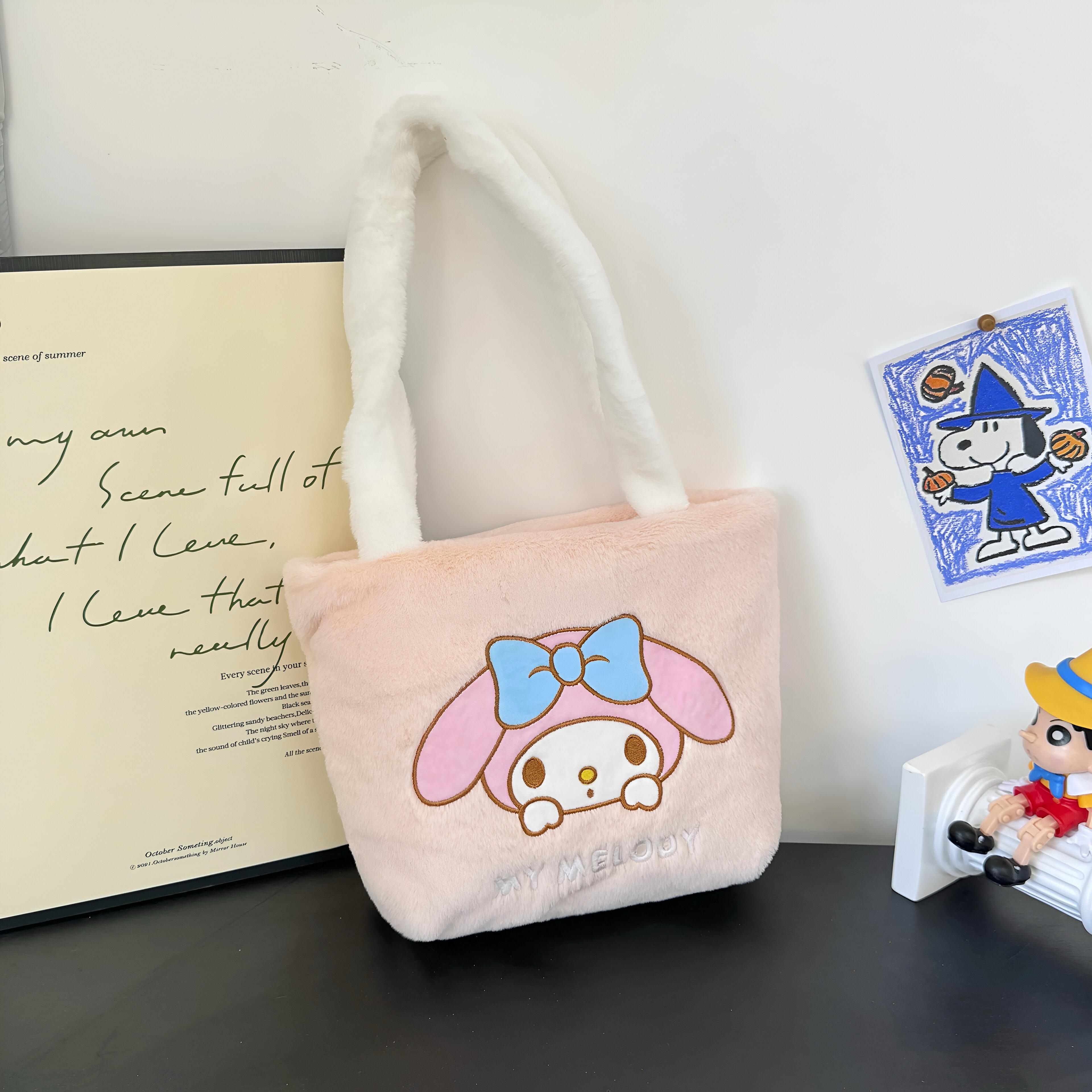Roza My Melody plišana torba s motivom popularnog lika iz animea