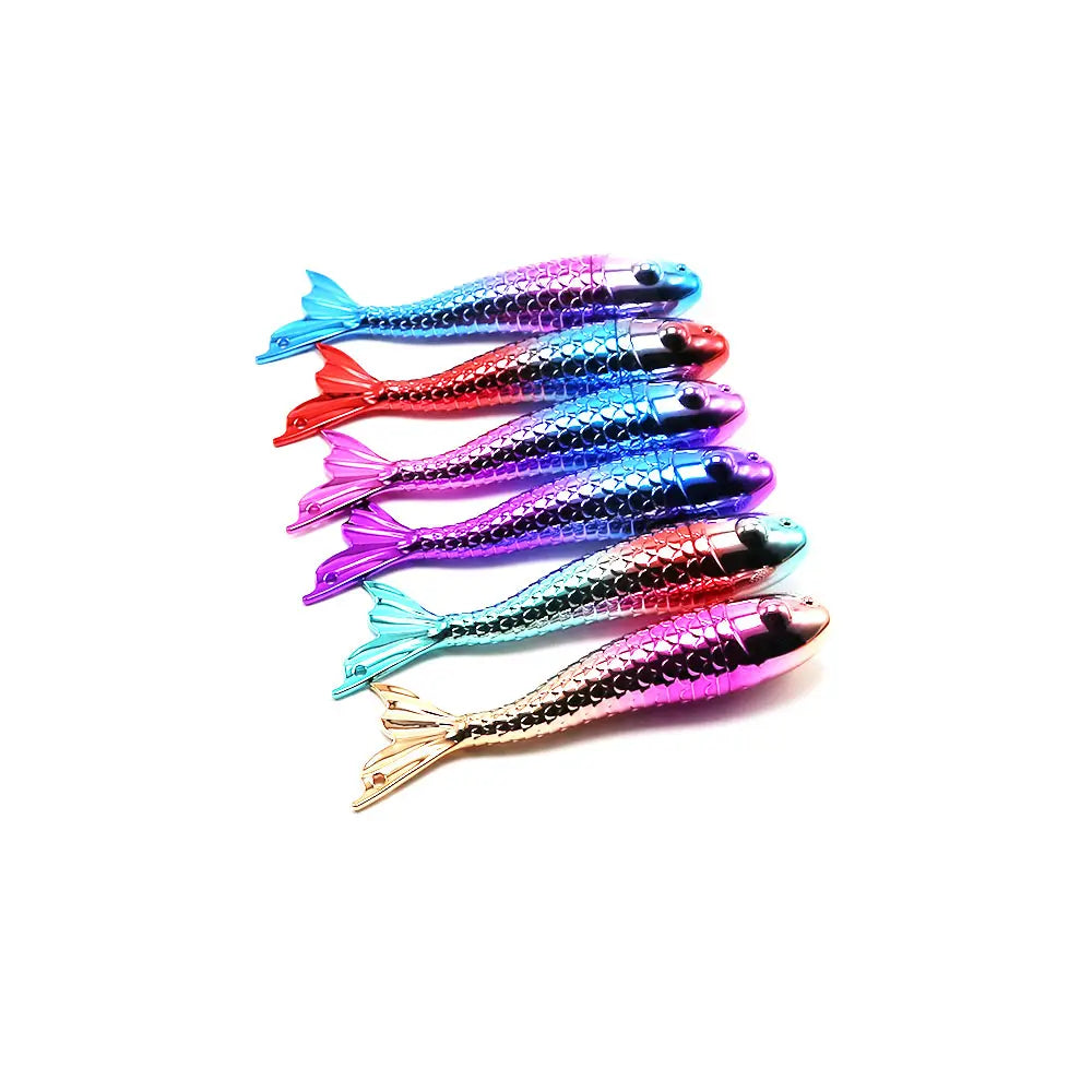 Set Sirena Markeri s šarenim olovkama u obliku ribica za kreativno pisanje