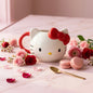 Hello kitty keramička šalica bijela s crvenom mašnom, crnim očima i žutim nosom