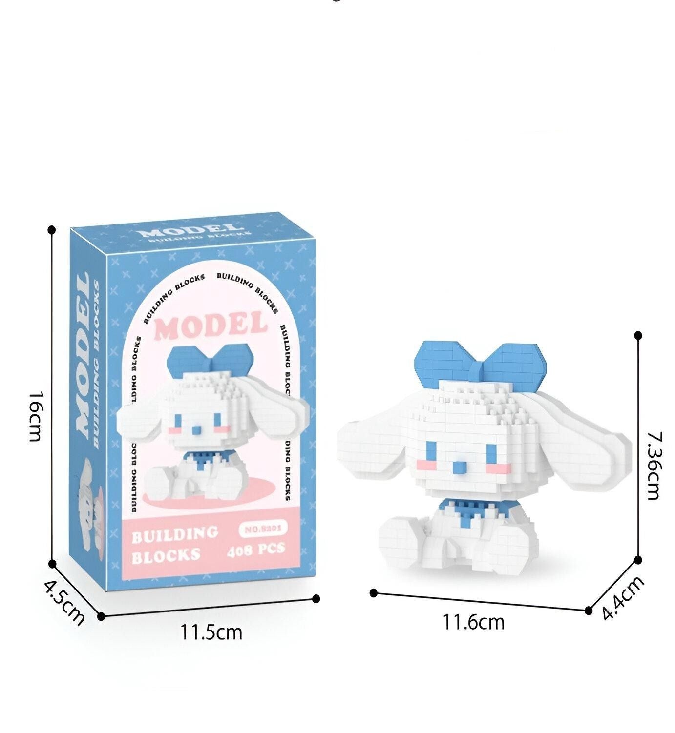 CINNAMOROLL LEGO kockice za izgradnju u setu od 408 komada
