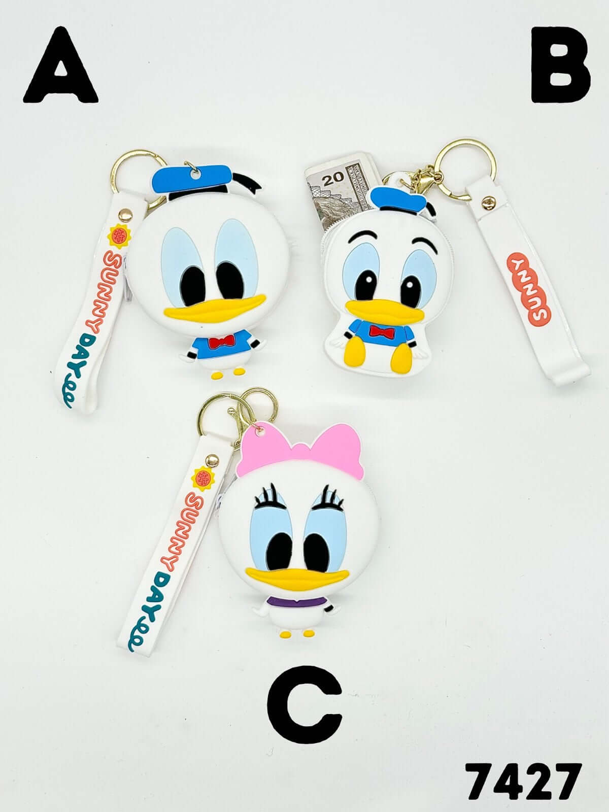 Keychain s likom Donalda Duffy Duck-a, idealan za kolekcionare i ljubitelje