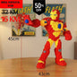 Crveni i žuti Iron Man od 3150 LEGO kockica FLASH