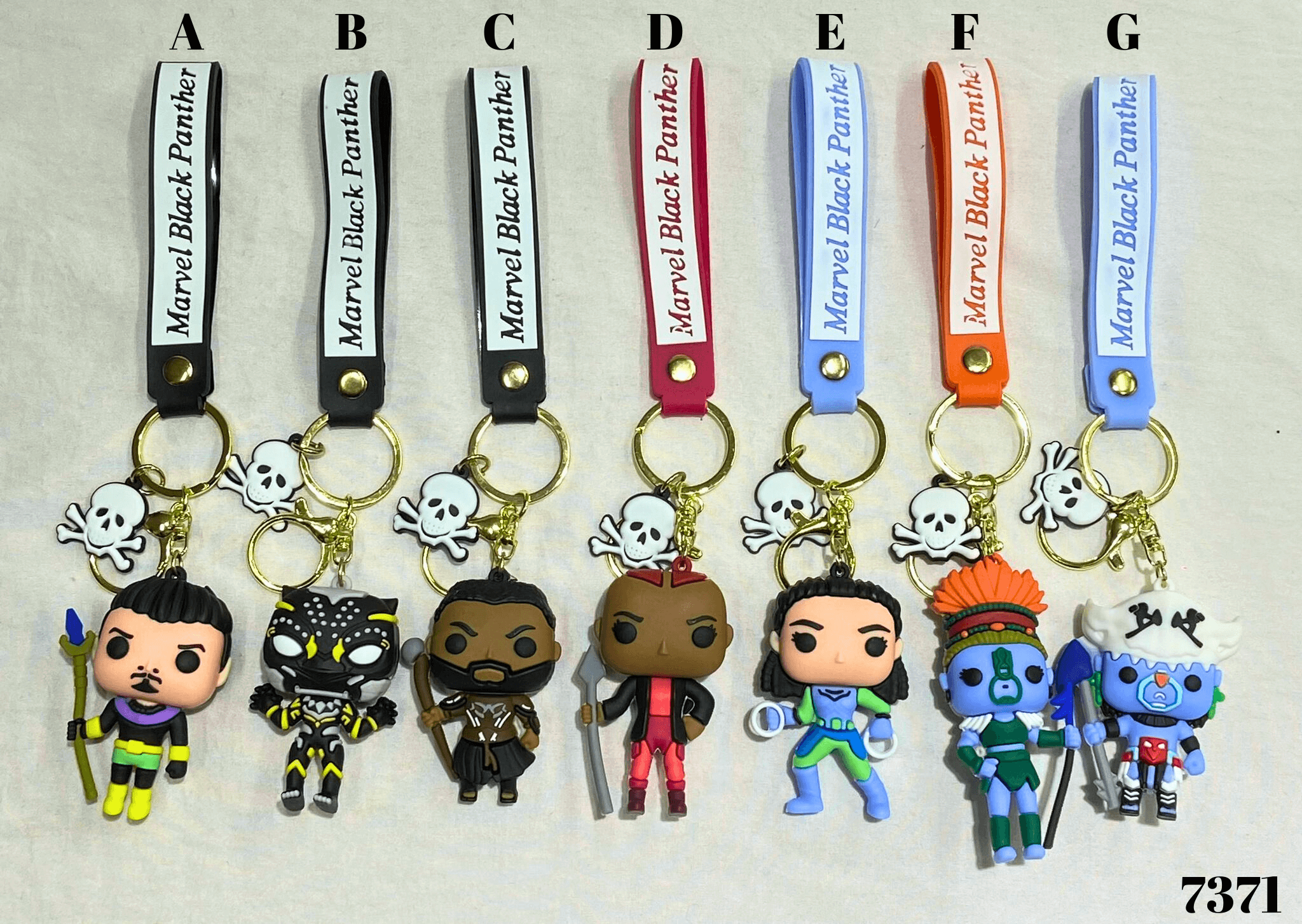 Marvel Black Panther privjesak ključanica s likovima Black Panthera