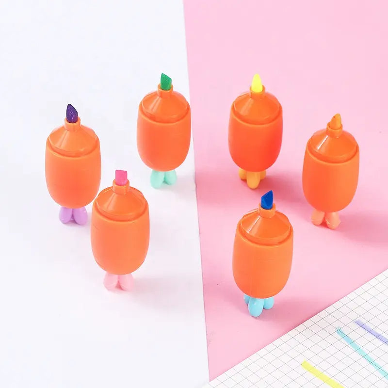 Šarena brisala za markere iz seta Mrkva Markeri