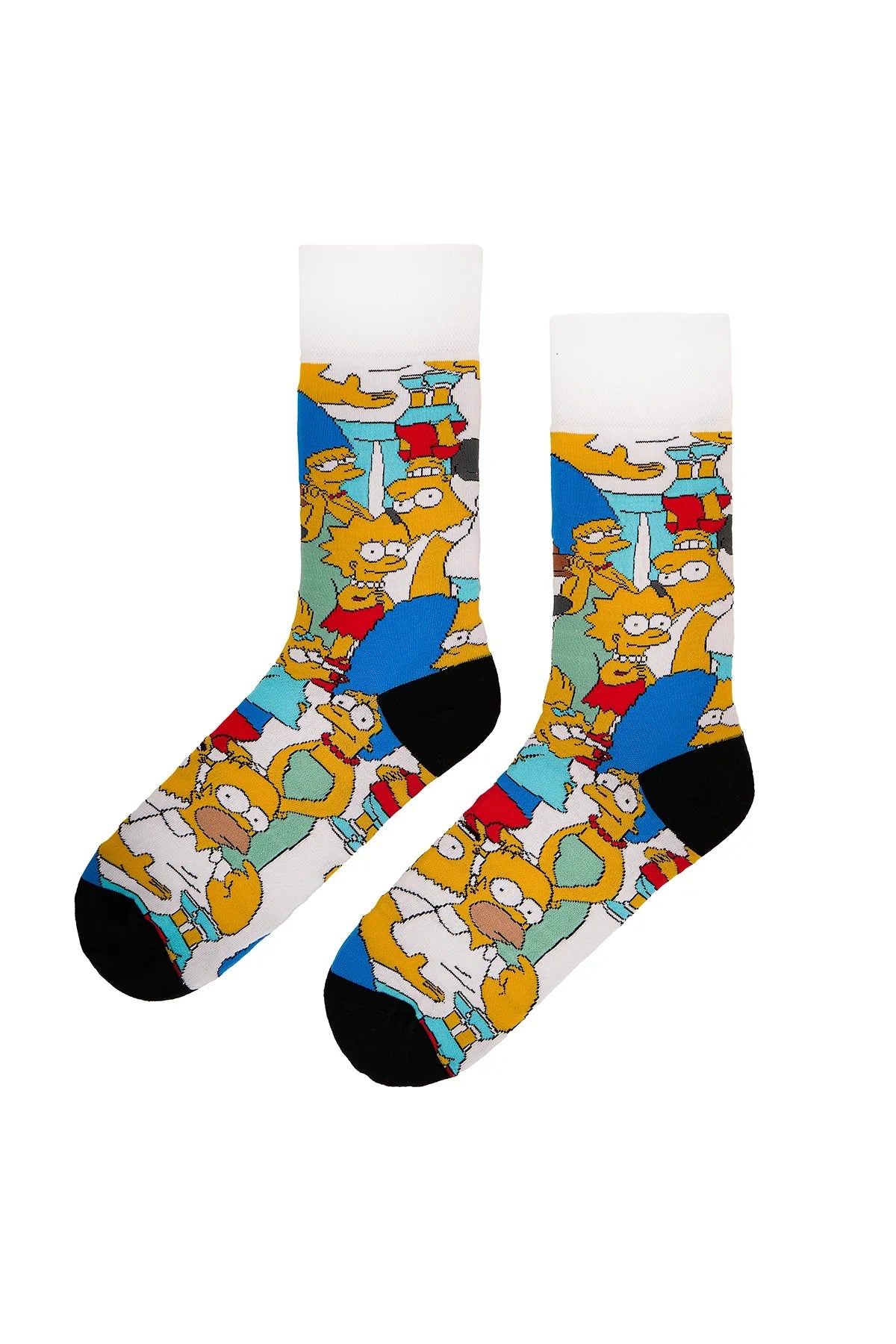 Dva simpson-themed Čarape sa popularnim likovima iz serije Simpsonovi