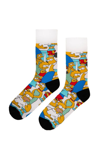 Dva simpson-themed Čarape sa popularnim likovima iz serije Simpsonovi
