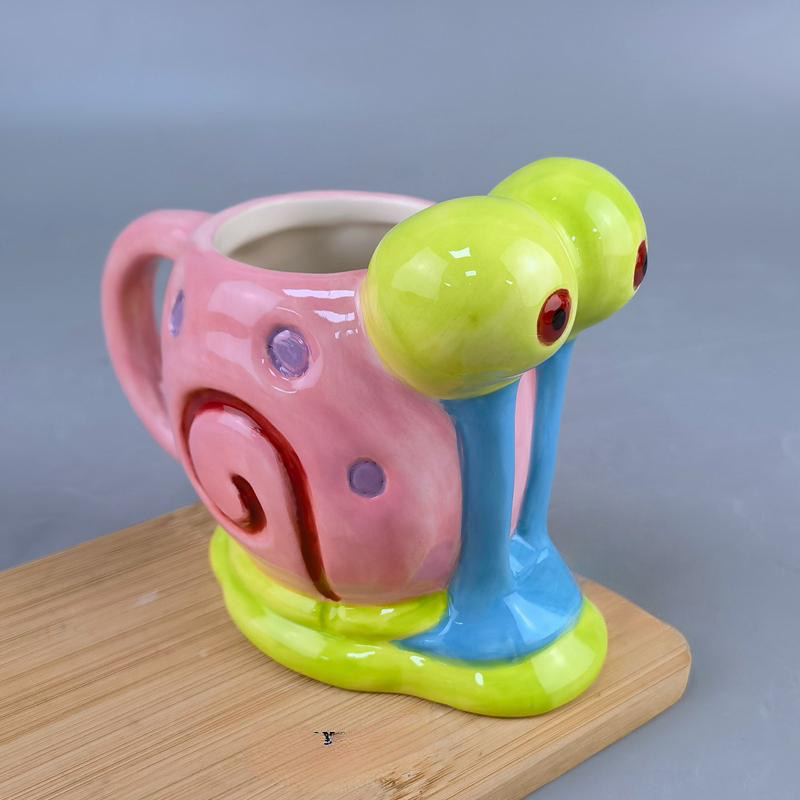 Gary the Snail keramička šolja iz Spužva Boba, savršena za keramički set čajnik