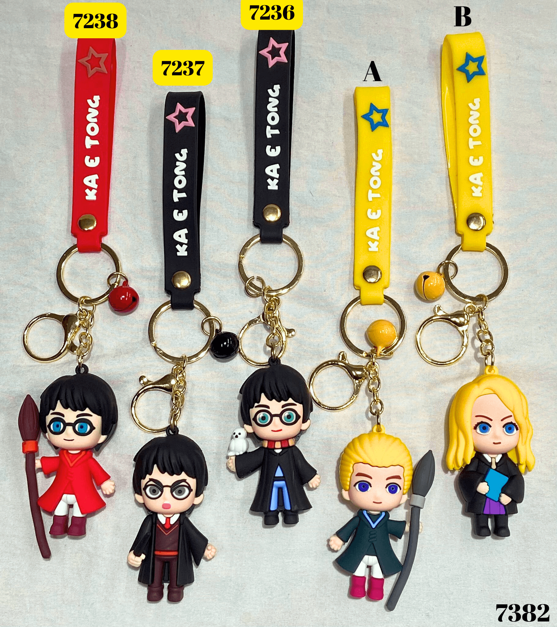 Harry Potter privjesak s keychain figuricama omiljenih likova iz serijala