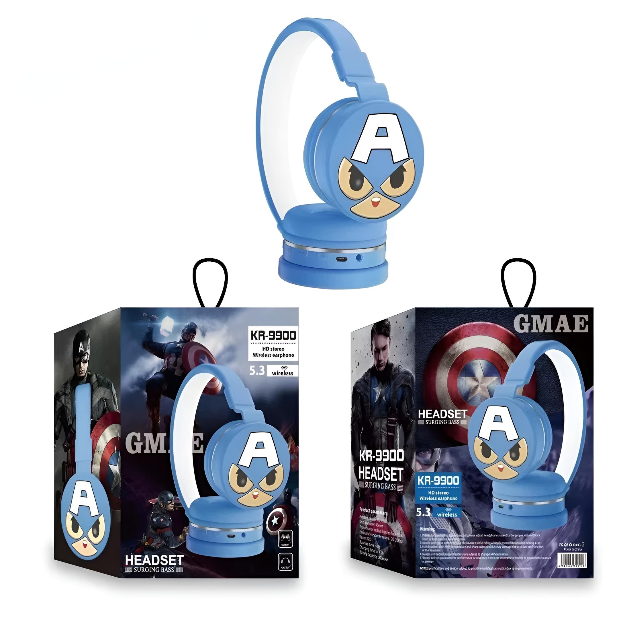 Captain America slušalice s pakiranjem za ljubitelje superjunaka
