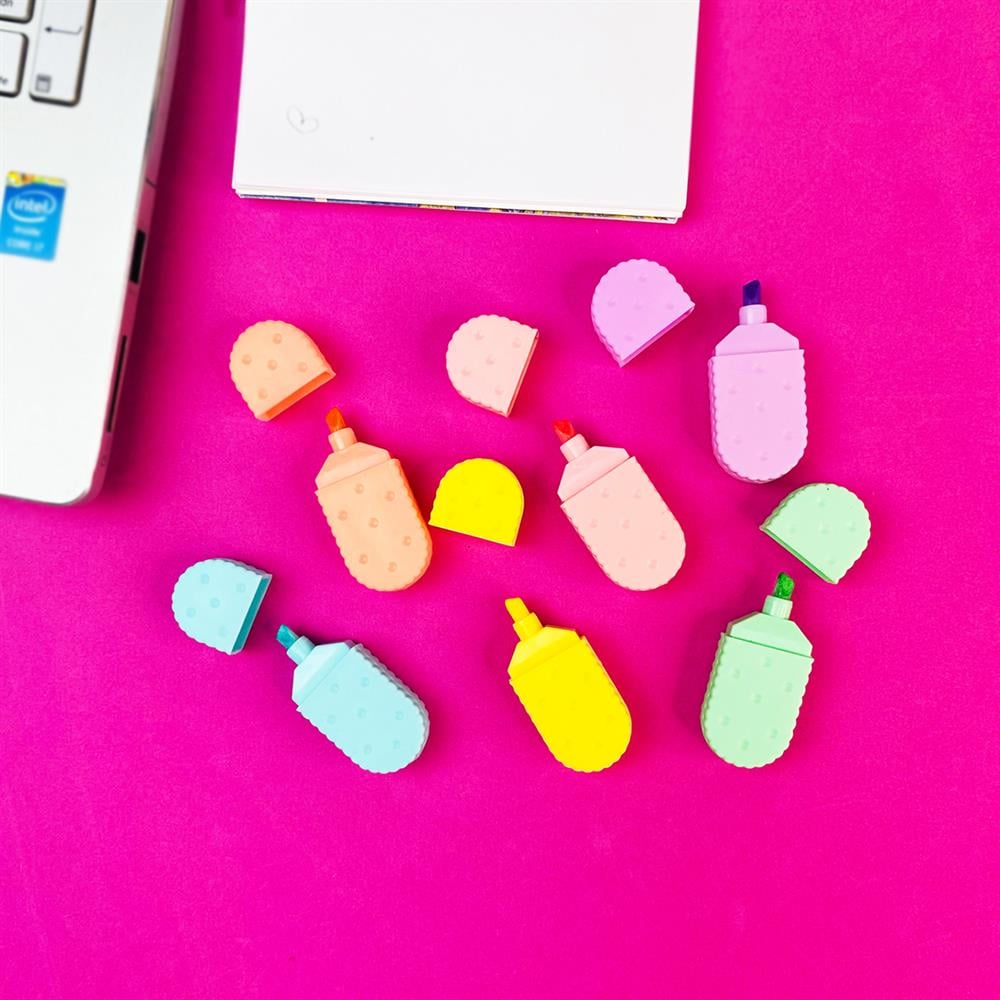 Šarena gumica za markere COOKIES MARKER idealna za učenje i organizaciju