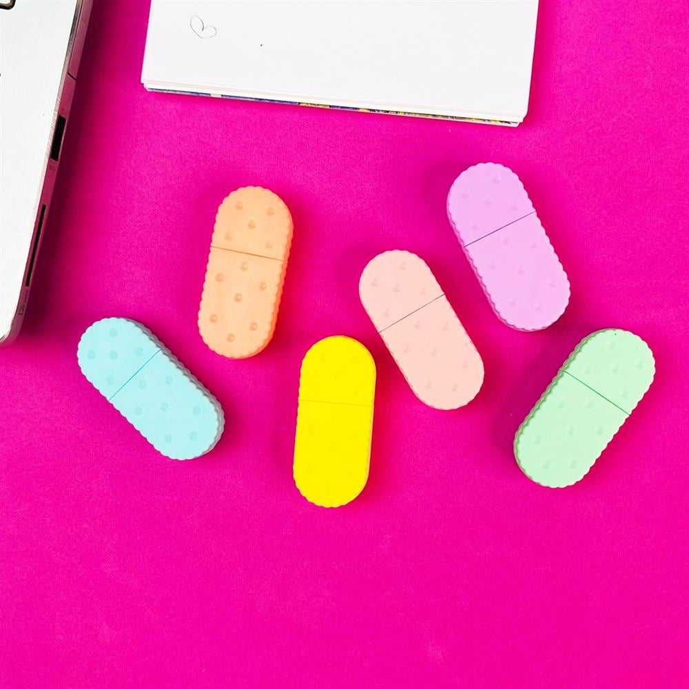 Šarena kolekcija gumica za brisanje COOKIES MARKER u raznim bojama