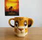 Simba Lion King keramička šolja s žutom i smeđom dlakom