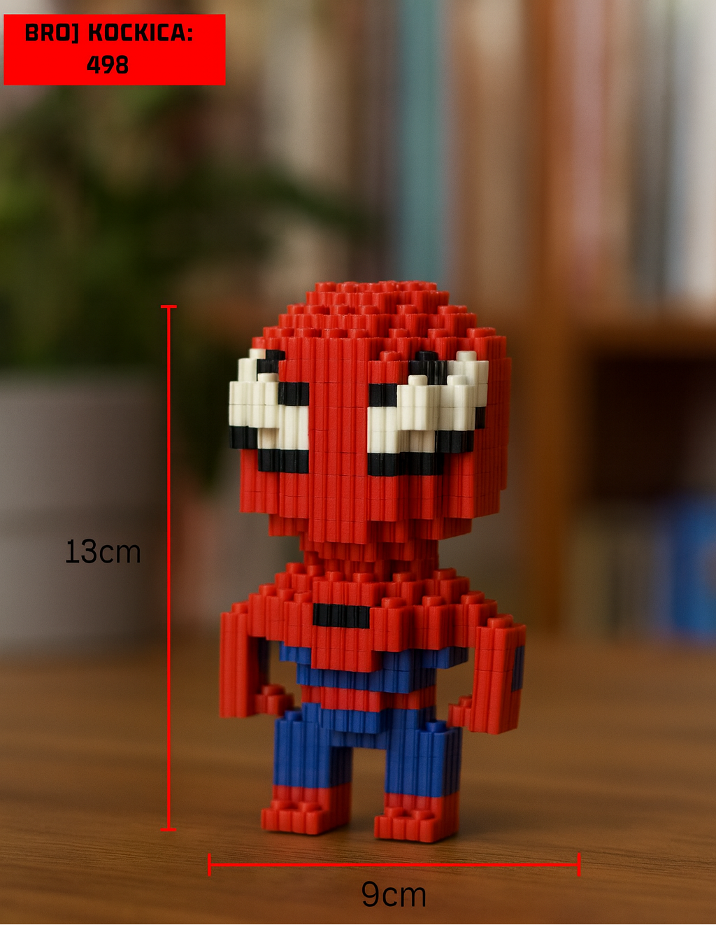 Spider-Man LEGO minifigura, set s 498 kockica