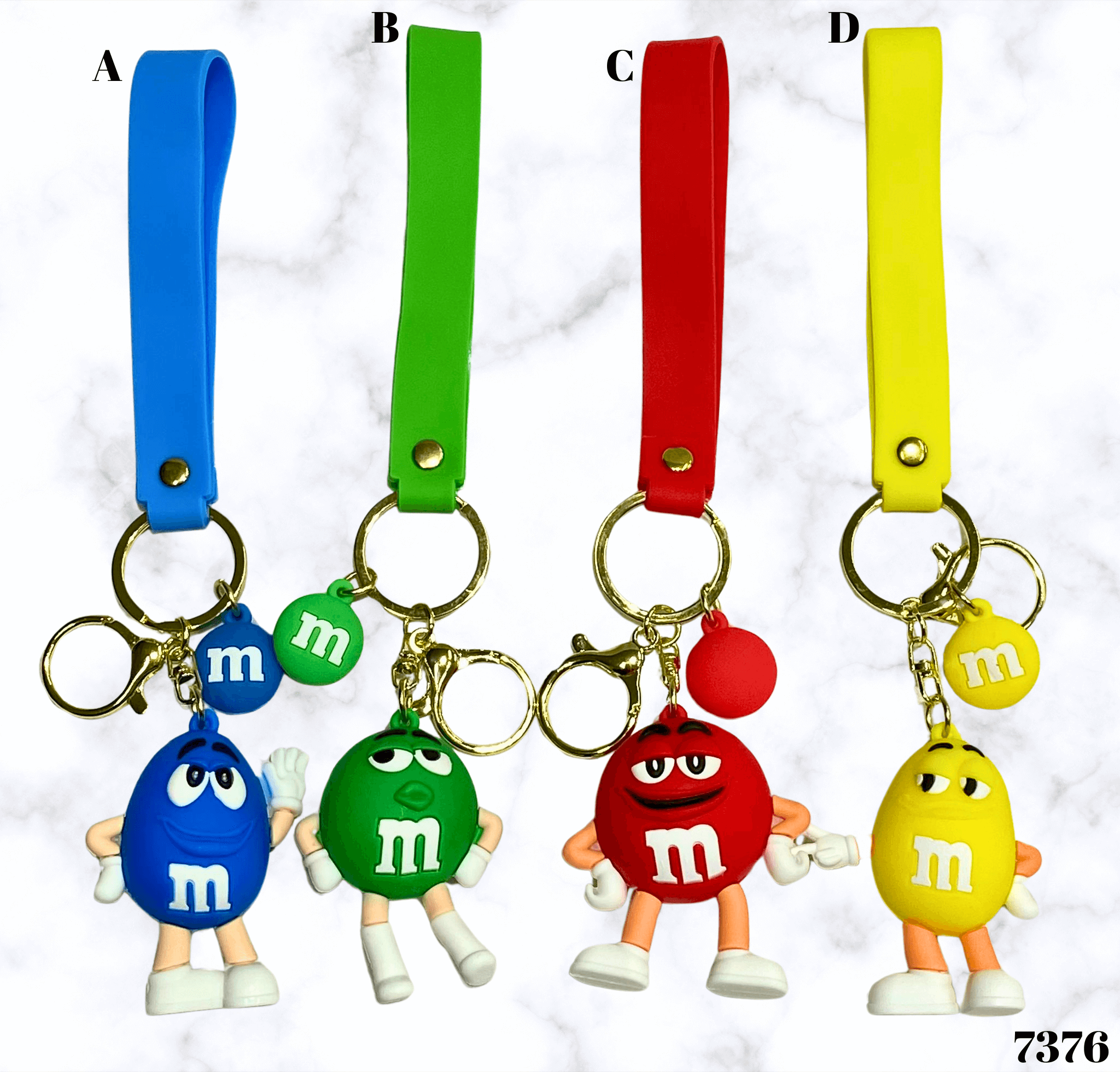 M&M Chocolate Privjesak u obliku likova na privjescima za ključeve