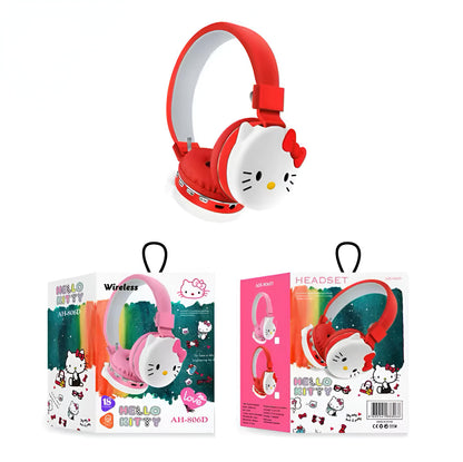Hello Kitty slušalice s ambalažom, slatki bežični zvučnici za ljubitelje