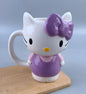 Hello Kitty keramička šolja s ljubičastom mašnom i haljinom za obožavatelje