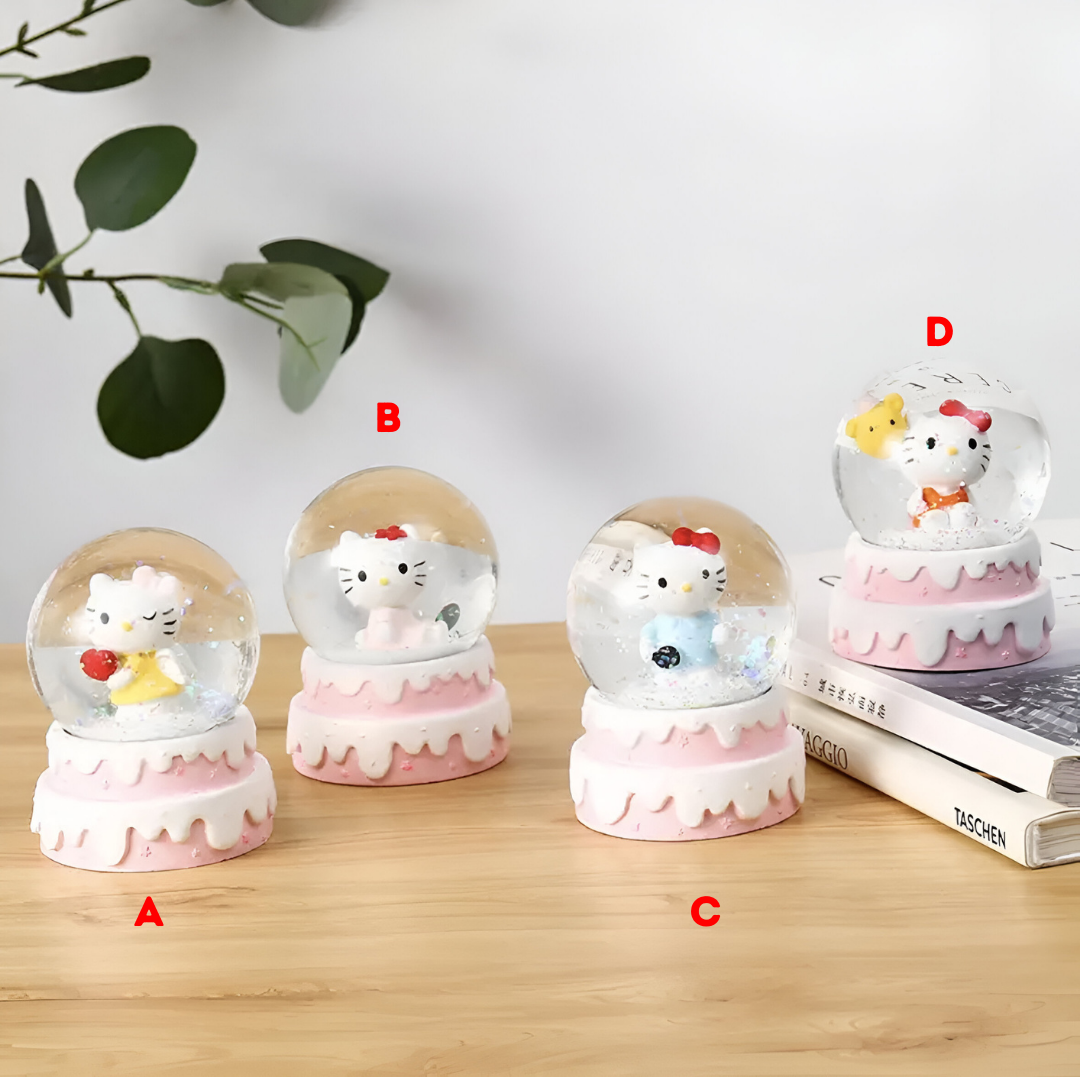 Hello Kitty Kugla snježno globus s cute Hello Kitty dizajnom i šarenim detaljima