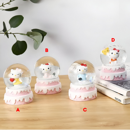 Hello Kitty Kugla snježno globus s cute Hello Kitty dizajnom i šarenim detaljima